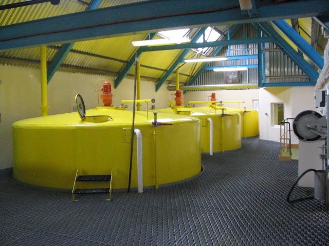 washback aus Stahl bei Aberlour